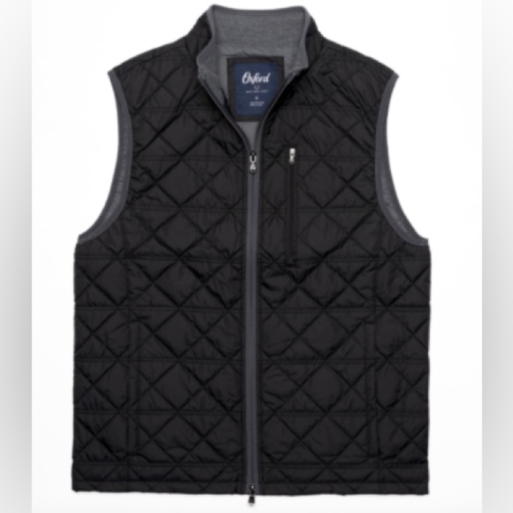 NWT Oxford Quilted Golf Vest